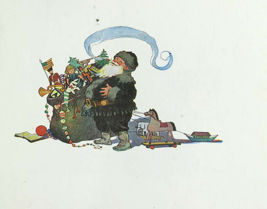 Twas the Night Before Christmas - 1912 edition of the poem, illustrated by Jessie Willcox Smith